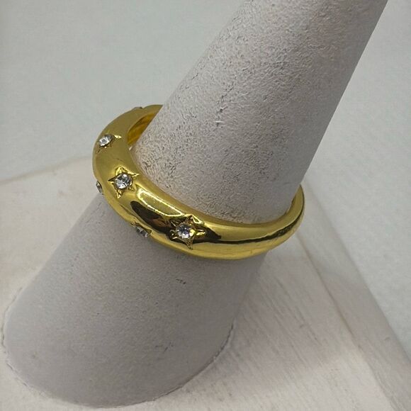 NWOT Size 7 Star and rhinestone band - Picture 2 of 4